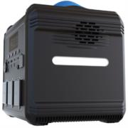 Generador Elétrico Portátil Forza FPP-T1200 1200W Tomas 3CA/8CC 3.75V 2 Ventiladores Pantalla LCD Panel de Control Integrado - Vista 11