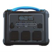Generador Elétrico Portátil Forza FPP-T1200 1200W Tomas 3CA/8CC 3.75V 2 Ventiladores Pantalla LCD Panel de Control Integrado - Vista 2