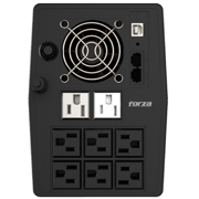 UPS inteligente FORZA 1500VA-900W 8 salidas LCD tactil torre-120V - Vista 9