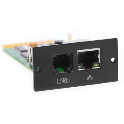 Tarjeta inteligente FORZA SNMP- gestion y monitoreo remotos de redes - Vista 10