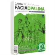 Papel Facia Opalina Carta Blanca C/100 120Grs - MAS RECIO