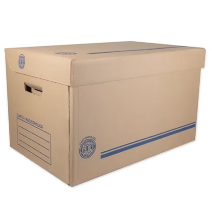 Caja GEO para Archivo Registrador Tamaño Carta 50 X 31 X 29 pza 2