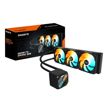 Enfriamiento l&iacute;quido gigabyte gaming 360 360mm 1851 1150 1700 am4 am5 negro