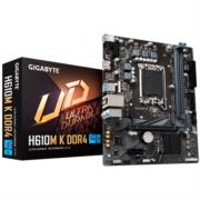 Tarjeta Madre Gigabyte H610M K 2xDDR4 64GB 3200Mhz PCIe 4.0 M.2 1xHDMI S 1700 12th 13th Gen mATX - Vista 11