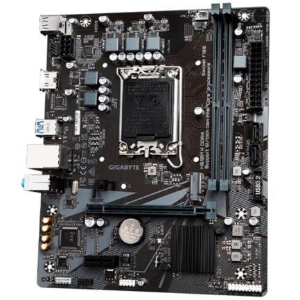 Tarjeta Madre Gigabyte H610M K 2xDDR4 64GB 3200Mhz PCIe 4.0 M.2 1xHDMI S 1700 12th 13th Gen mATX - Vista 6