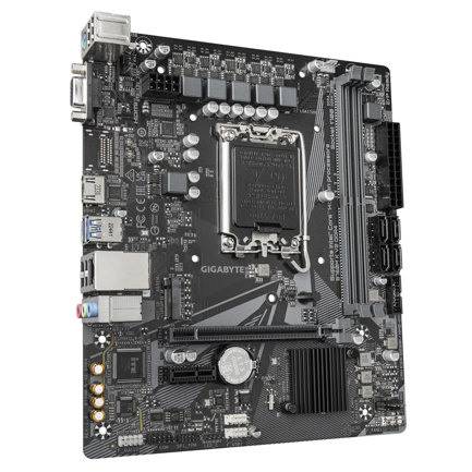 Tarjeta Madre Gigabyte B760M K V2 2xDDR4 64GB 3200Mhz HDMI VGA M.2 PCIe 4.0 S 1700 12th 13th 14th Gen mATX - Vista 4