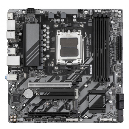 Tarjeta Madre Gigabyte B850M D3HP Micro-ATX AM5 256GB 4xDDR5 HDMI/DP - MAS RECIO