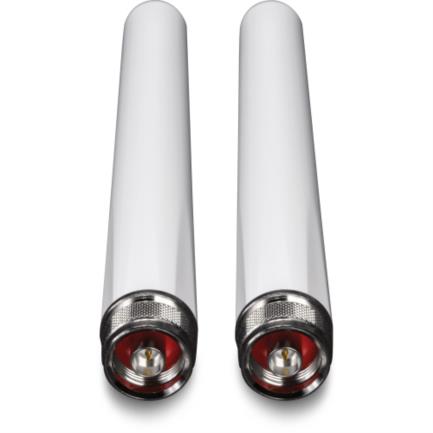 Antena h3c doble banda 2.4 ghz (4 dbi) y 5.155.85 ghz (7 dbi) omnidireccional conector n macho exterior