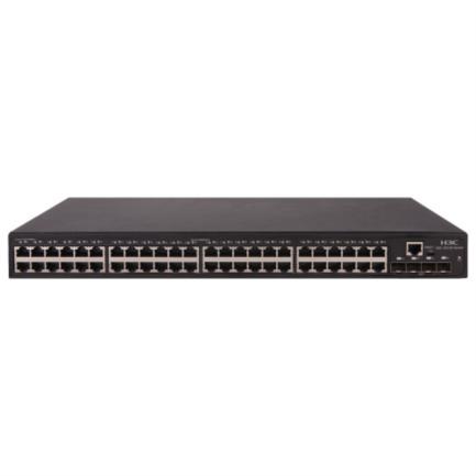 Switch h3c s5130s 52s ei l2 switch ethernet con 48 puertos base-t y 4 puertos base x sfp plus (ac)