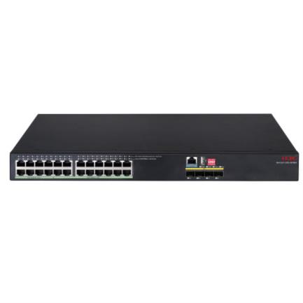 Switch h3c ie4320-28s hpwr l2 conmutador ethernet industrial con 8 puertos base t poe 16 puertos base t poe y 4 sfp plus