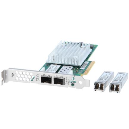 Adaptador hpe sn1100q bus de host 16gb puerto doble fc