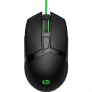 Mouse hp 300 pavilion gaming 5000 dpi color negro-verde