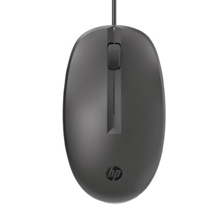 Mouse hp 125 wired usb color negro