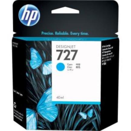 Tinta hp lf 727 designjet cyan 300ml