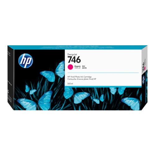 Tinta HP LF 746 Magenta 300 ML 2
