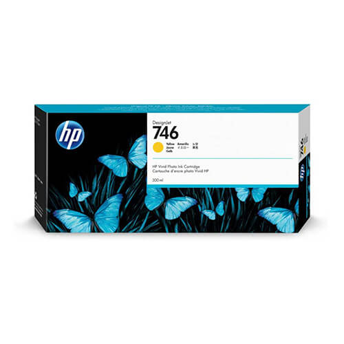 Tinta hp lf 746 amarillo 300 ml