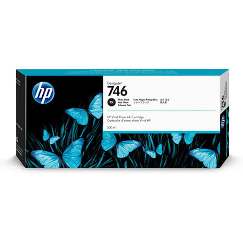 Tinta HP LF 746 Negro Foto 300 ML - Vista 2
