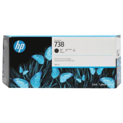 Tinta hp designjet 738 300ml color negro
