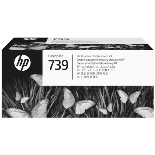 Tinta hp amplio formato cabezal lf kit de reemplazo designjet  739