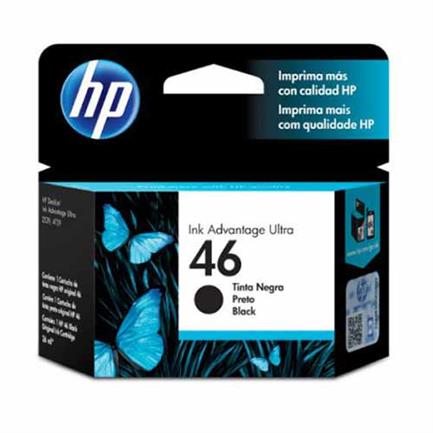 Tinta hp 46 advantage negro