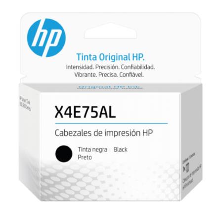 Cabezal de impresión hp x4e75al inktank color negro