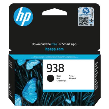 Tinta hp original 938 rendimiento 1250 p&aacute;ginas color negro