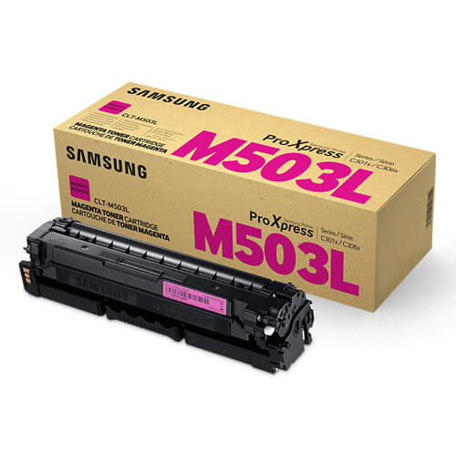 Toner S-Print A4 CLT-M503L Magenta - Vista 2