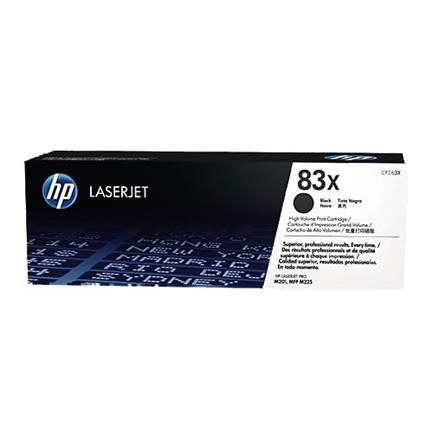 Toner hp 83x negro alto rendimiento