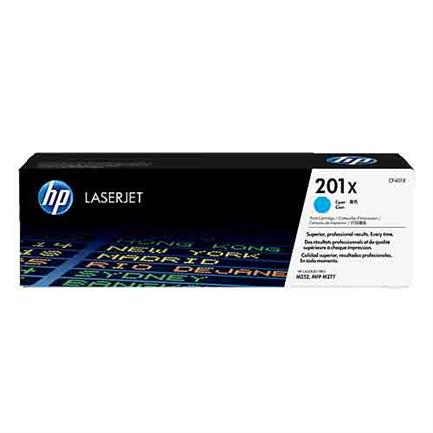 Toner hp 201x cian alta capacidad