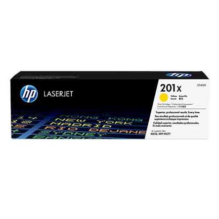 Toner hp laserjet 201x amarillo alta capacidad