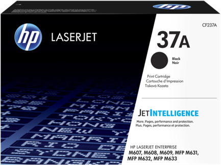 Toner hp laserjet 37a negro