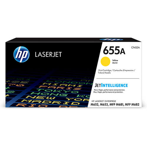 Toner hp laserjet 655a amarillo
