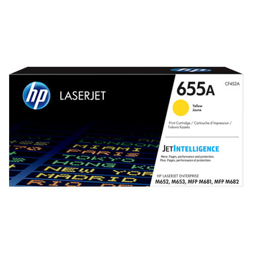 Toner hp laserjet 656x amarillo