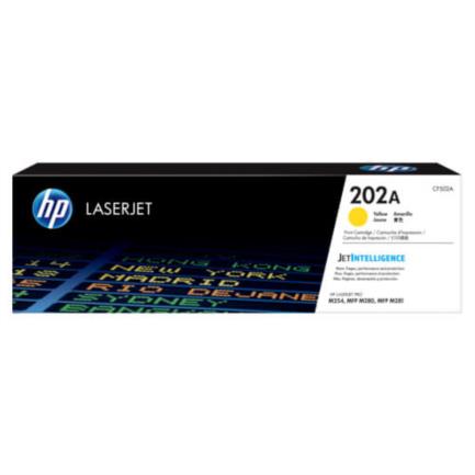 Toner hp 202a amarillo