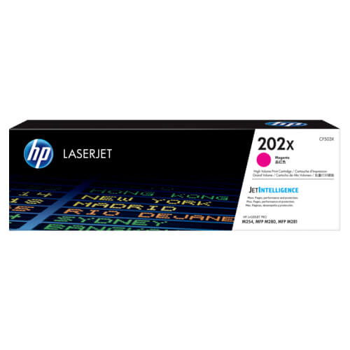 Toner hp laserjet 202x magenta