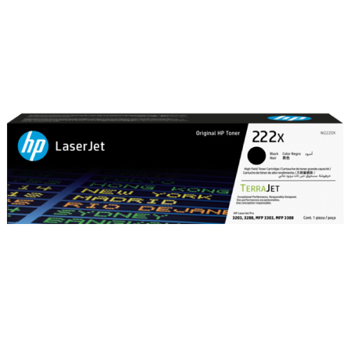 Toner hp laserjet 222x negro