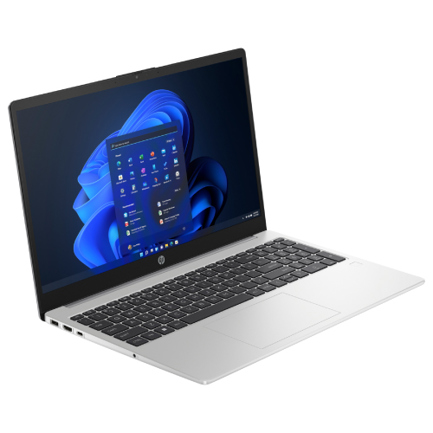 Laptop HP 255 G10 15.6" FHD AMD Ryzen 5 7530U 8GB 512GB W11 Home Radeon Graphics Tec Iluminado Color Plata 1Y Wi-Fi 6 - Vista 2