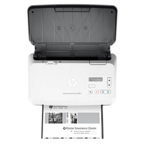 Escáner HP ScanJet Enterprise Flow 7000 s3 Resolución 600 dpi - Vista 8