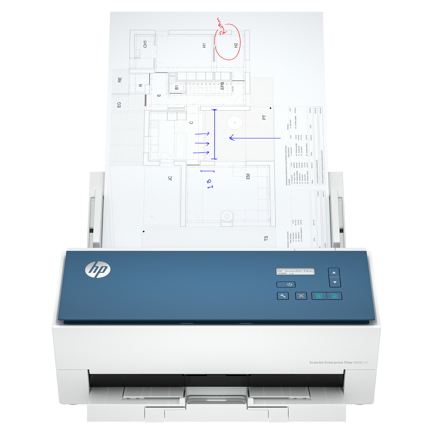 Escaner hp scanjet enterprise flow 9000 s1