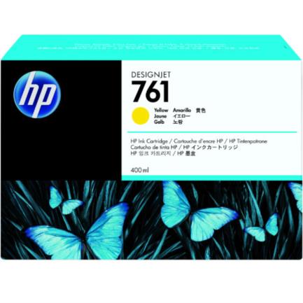 Tinta hp lf 761 amarillo t7100 designjet 400ml