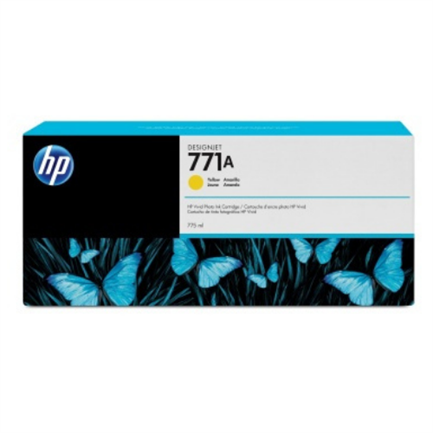 Tinta hp lf amarillo designjet 771a