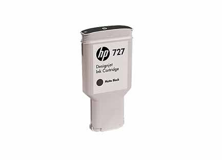 Tinta hp lf negro mate designjet 727 300ml