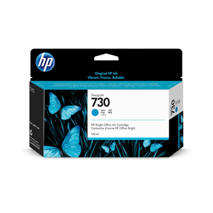 Tinta hp designjet 730 130ml color cian