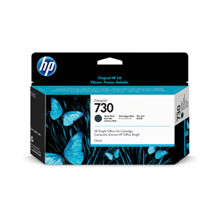 Tinta hp designjet 730 130ml color negro mate