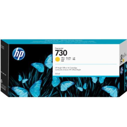 Tinta hp designjet 730 300ml color amarillo