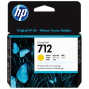 Tinta HP LF DesignJet 712 29ml Color Amarillo - Vista 3