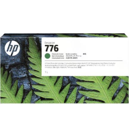 Tinta hp lf 776 cromática 1l color verde