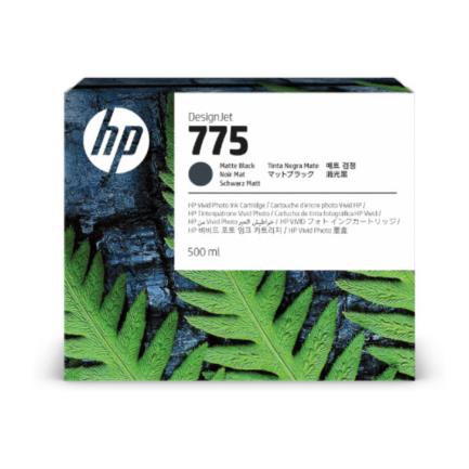 Tinta hp lf 775 500ml color negro mate