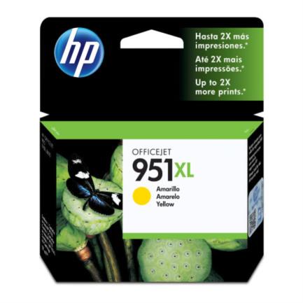 Tinta hp 951xl amarillo oj 8100/8600
