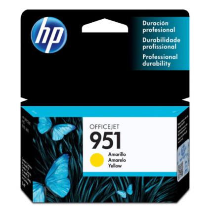 Tinta hp 951 amarillo oj 8100/8600